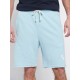 FUNKY BUDDHA FBM007-051-03 SKY BLUE Essential αθλητική βερμούδα με λογότυπο
