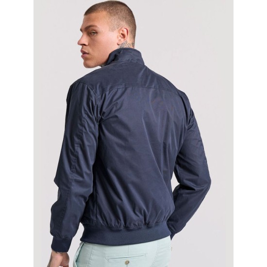 Ανδρικό Μπουφάν Bomber FUNKY BUDDHA FBM009-004-01 NAVY