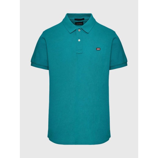Funky Buddha Ανδρική Μπλούζα Polo FBM009-001-11 TEAL 