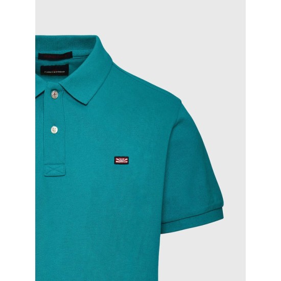Funky Buddha Ανδρική Μπλούζα Polo FBM009-001-11 TEAL 