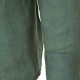 FUNKY BUDDHA FBM009-001-05 FOREST GREEN Essential λινό πουκάμισο