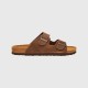 Ανδρικά καστόρινα σανδάλια FUNKY BUDDHA FBM009-002-08 BROWN