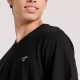 Ανδρικό T-shirt με Λαιμόκοψη Τύπου V FBM009-002-04 BLACK
