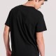 Ανδρικό T-shirt με Λαιμόκοψη Τύπου V FBM009-002-04 BLACK