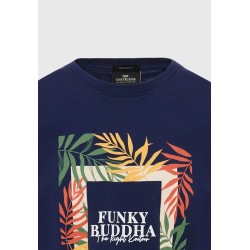 Ανδρικό T-shirt FBM009-068-04 NAVY