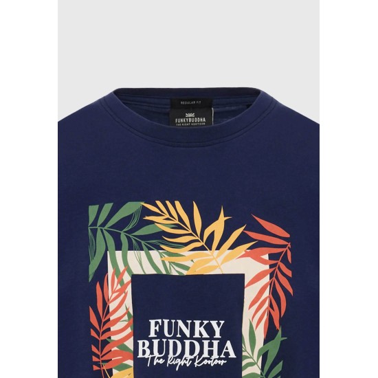 Ανδρικό T-shirt FBM009-068-04 NAVY