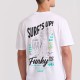 Ανδρικό T-shirt Κοντομάνικο Λευκό Funky Buddha FBM009-035-04 WHITE