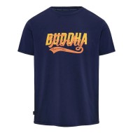 Ανδρικό  T-shirt με Funky Buddha τύπωμα FBM009-040-04 NAVY