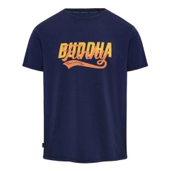 Ανδρικό  T-shirt με Funky Buddha τύπωμα FBM009-040-04 NAVY