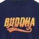 Ανδρικό  T-shirt με Funky Buddha τύπωμα FBM009-040-04 NAVY