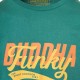Ανδρικό  T-shirt με Funky Buddha τύπωμα FBM009-040-04 PALM LEAF