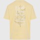 Ανδρικό Relaxed fit t-shirt FUNKY BUDDHA FBM009-057-04 YELLOW
