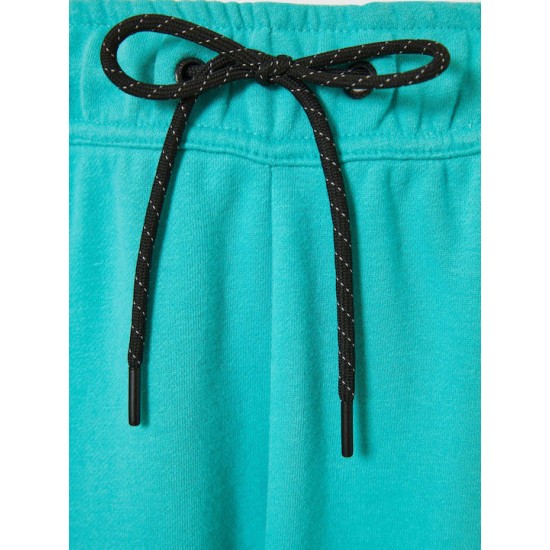 Loose fit αθλητική βερμούδα FUNKY BUDDHA FBM009-055-03 AQUA GREEN