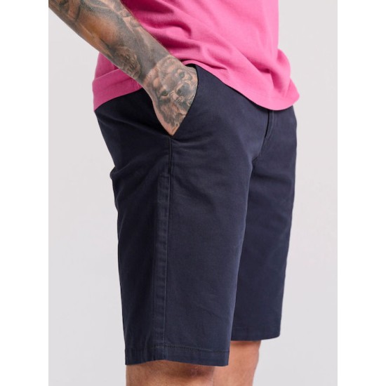 FUNKY BUDDHA  FBM009-001-03 NAVY Chino βερμούδα