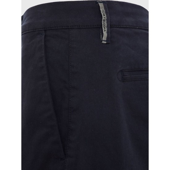 FUNKY BUDDHA  FBM009-001-03 NAVY Chino βερμούδα