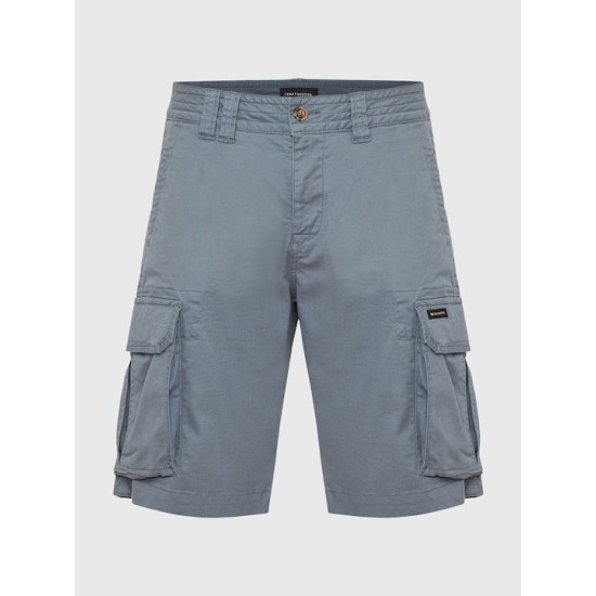 Ανδρική βερμούδα cargo FUNKY BUDDHA FBM009-033-03 STORMY BLUE