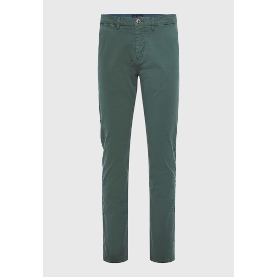 FUNKY BUDDHA FBM011-001-02 MINERAL GREEN Παντελόνι Chino σε Κανονική 