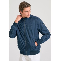 Ανδρικό Μπουφάν Bomber FUNKY BUDDHA FBM011-004-01 NAVY