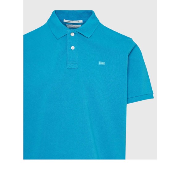 Funky Buddha Ανδρική Μπλούζα Polo FBM011-001-11 DEEP LAGOON