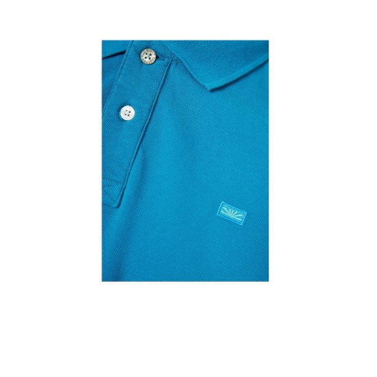 Funky Buddha Ανδρική Μπλούζα Polo FBM011-001-11 DEEP LAGOON