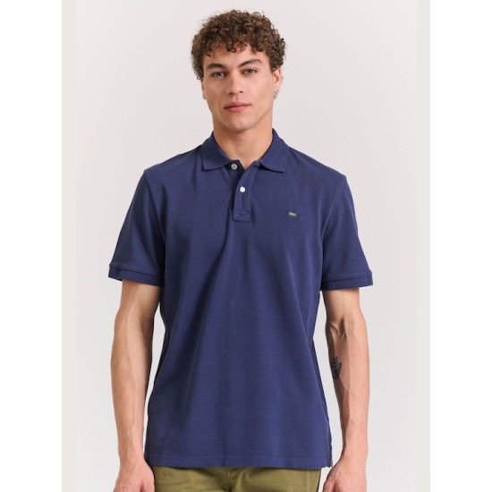 Funky Buddha Ανδρική Μπλούζα Polo FBM011-001-11 NAVY