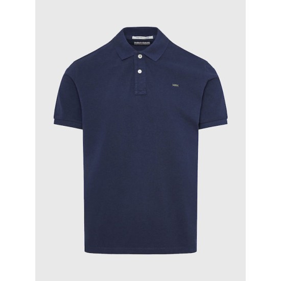 Funky Buddha Ανδρική Μπλούζα Polo FBM011-001-11 NAVY