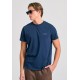 FUNKY BUDDHA FBM011-001-04 NAVY T-SHIRT