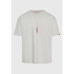 FUNKY BUDDHA FBM011-302-04 MIST T-SHIRT OVERSIZED