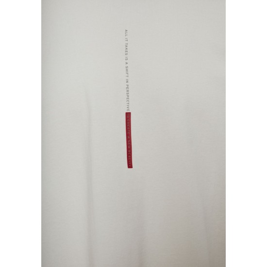 FUNKY BUDDHA FBM011-302-04 MIST T-SHIRT OVERSIZED