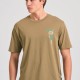 FUNKY BUDDHA FBM011-331-04 OREGANO Oversized t-shirt με graphic τύπωμα στην πλάτη