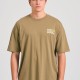 FUNKY BUDDHA FBM011-052-04 OREGANO Oversized t-shirt με graphic τύπωμα στην πλάτη