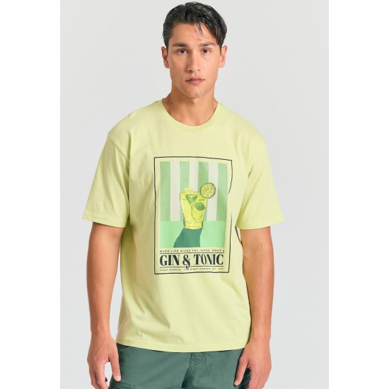 FUNKY BUDDHA FBM011-064-04 MATCHA T-shirt