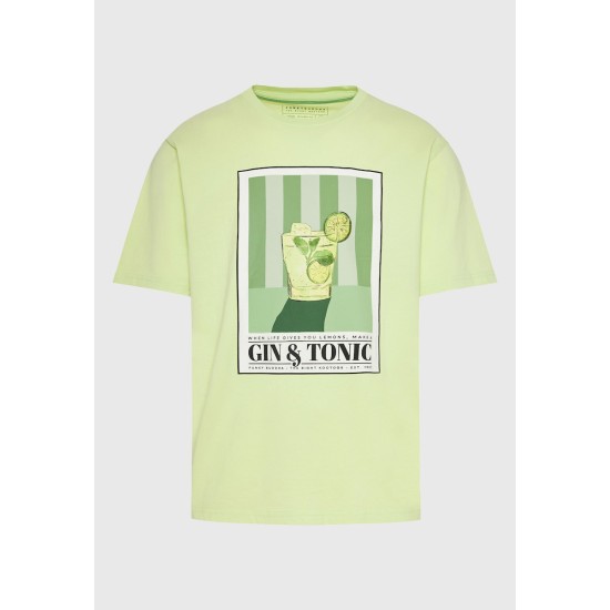 FUNKY BUDDHA FBM011-064-04 MATCHA T-shirt