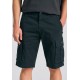 Ανδρική βερμούδα cargo FUNKY BUDDHA FBM011-002-03 BLACK