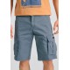 Ανδρική βερμούδα cargo FUNKY BUDDHA FBM011-002-03 STEEL GREY