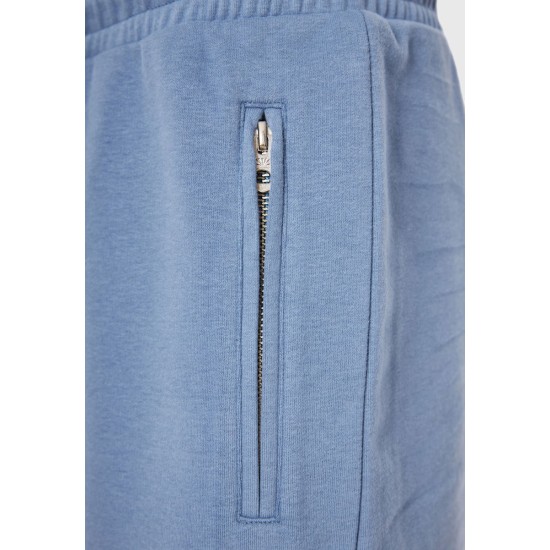 FUNKY BUDDHA FBM011-050-03 SMOKE BLUE Αθλητική βερμούδα