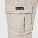 Ανδρική βερμούδα cargo FUNKY BUDDHA FBM011-002-03 MIST GREY