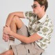 Ανδρική βερμούδα cargo FUNKY BUDDHA FBM011-002-03 GREIGE