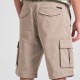Ανδρική βερμούδα cargo FUNKY BUDDHA FBM011-002-03 GREIGE