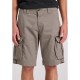 Ανδρική βερμούδα cargo FUNKY BUDDHA FBM009-033-03 GREY