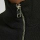 JACK&JONES 12189339 BLACK Ανδρικό πουλόβερ 