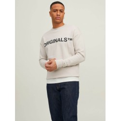 JACK&JONES 12216041 BEIGE ΦΟΥΤΕΡ ΜΕ ΛΑΙΜΟΚΟΨΗ