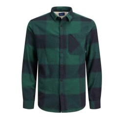 JACK&JONES 12215467 GREEN ΠΟΥΚΑΜΙΣΟ 