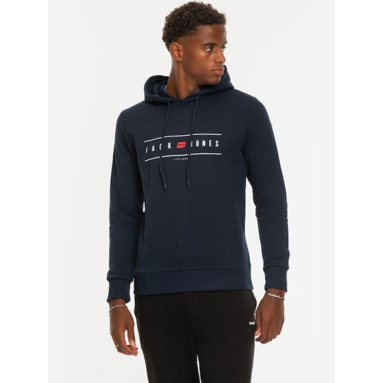 JACK&JONES 12235460 NAVY ΦΟΥΤΕΡ ΜΕ LOGO