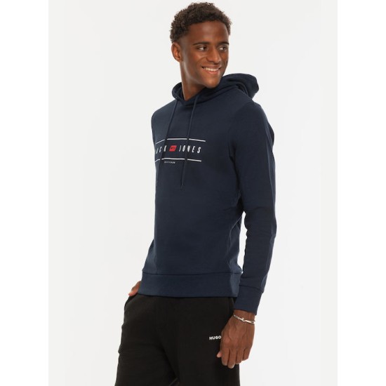 JACK&JONES 12235460 NAVY ΦΟΥΤΕΡ ΜΕ LOGO
