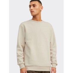 JACK&JONES 12249341 MOONBEAM Plain Sweatshirt 