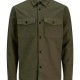JACK&JONES 12243296 GRAPE LEAF OVERSHIRT JACKET 
