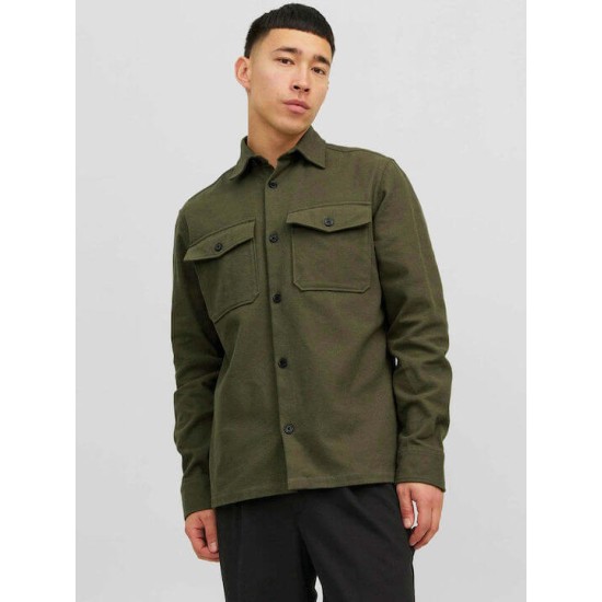 JACK&JONES 12243296 GRAPE LEAF OVERSHIRT JACKET 