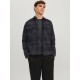 JACK&JONES 12241533 DARK GREY OVERSHIRT JACKET 