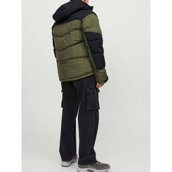 JACK&JONES 12239001 OLIVE NIGHT Puffer jacket 